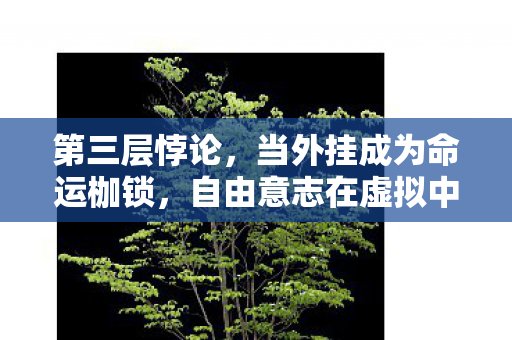 第三层悖论,当外挂成为命运枷锁,自由意志在虚拟中灵魂震颤 第三层悖论,当外挂成为命运枷锁,自由意志在虚拟中灵魂震颤