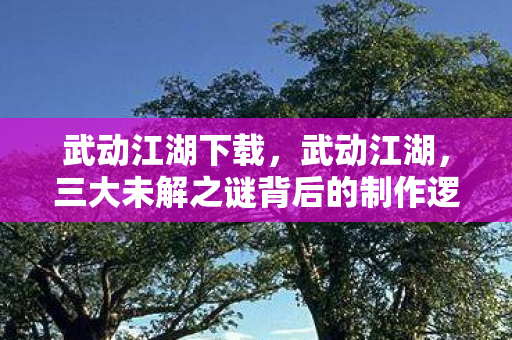 武动江湖下载,武动江湖,三大未解之谜背后的制作逻辑与玩家体验鸿沟 武动江湖下载,武动江湖,三大未解之谜背后的制作逻辑与玩家体验鸿沟