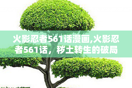 火影忍者561话漫画,火影忍者561话,秽土转生的破局与传说忍者的苏醒 火影忍者561话漫画,火影忍者561话,秽土转生的破局与传说忍者的苏醒