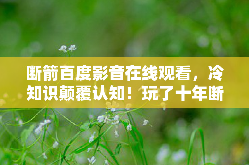 断箭百度影音在线观看,冷知识颠覆认知!玩了十年断箭百度影音,真相让我目瞪口呆 断箭百度影音在线观看,冷知识颠覆认知!玩了十年断箭百度影音,真相让我目瞪口呆