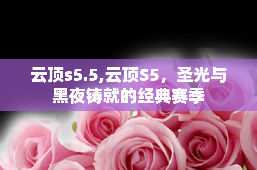 云顶s5.5,云顶S5，圣光与黑夜铸就的经典赛季