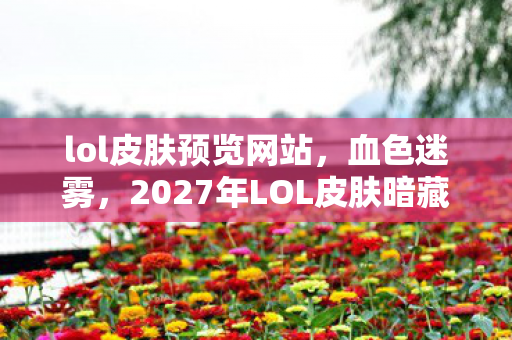 lol皮肤预览网站，血色迷雾，2027年LOL皮肤暗藏的悬案线索，真相令人毛骨悚然