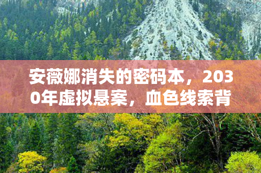 安薇娜消失的密码本,2030年虚拟悬案,血色线索背后的毛骨悚然真相 安薇娜消失的密码本,2030年虚拟悬案,血色线索背后的毛骨悚然真相
