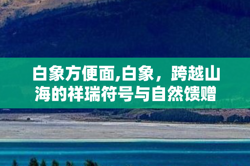 白象方便面,白象,跨越山海的祥瑞符号与自然馈赠 白象方便面,白象,跨越山海的祥瑞符号与自然馈赠