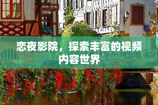 恋夜影院,探索丰富的视频内容世界 恋夜影院,探索丰富的视频内容世界