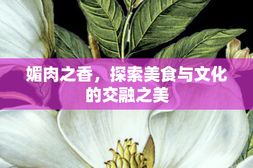 媚肉之香,探索美食与文化的交融之美 媚肉之香,探索美食与文化的交融之美