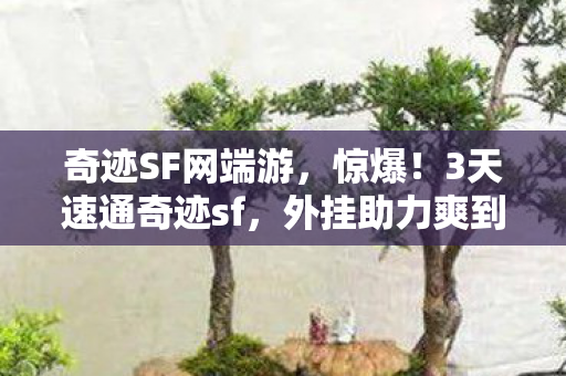 奇迹SF网端游，惊爆！3天速通奇迹sf，外挂助力爽到飞起的心得！