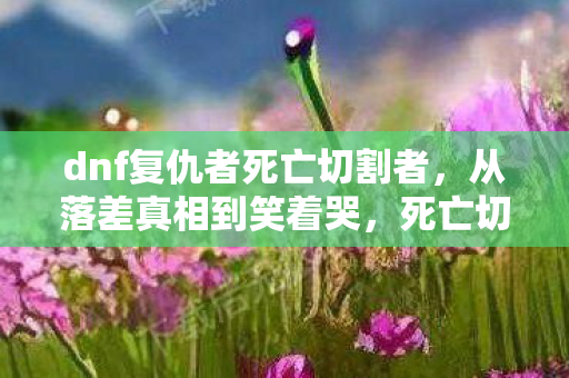 dnf复仇者死亡切割者,从落差真相到笑着哭,死亡切割里藏着那个不肯认输的自己 dnf复仇者死亡切割者,从落差真相到笑着哭,死亡切割里藏着那个不肯认输的自己