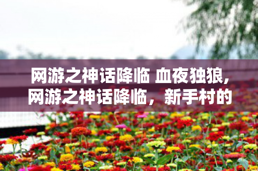 网游之神话降临 血夜独狼,网游之神话降临,新手村的神话序章 网游之神话降临 血夜独狼,网游之神话降临,新手村的神话序章