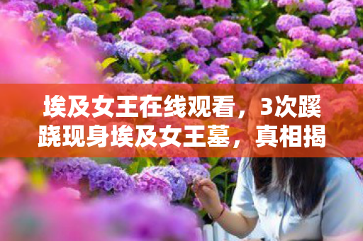 埃及女王在线观看,3次蹊跷现身埃及女王墓,真相揭晓瞬间,后背发凉! 埃及女王在线观看,3次蹊跷现身埃及女王墓,真相揭晓瞬间,后背发凉!