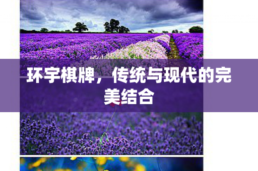 环宇棋牌，传统与现代的完美结合