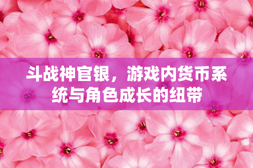 斗战神官银,游戏内货币系统与角色成长的纽带 斗战神官银,游戏内货币系统与角色成长的纽带