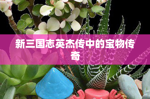 新三国志英杰传中的宝物传奇 新三国志英杰传中的宝物传奇