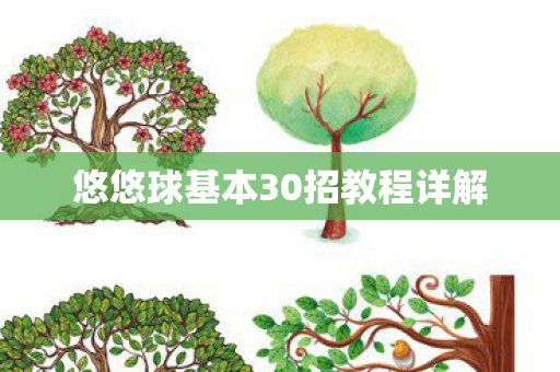 悠悠球基本30招教程详解 悠悠球基本30招教程详解